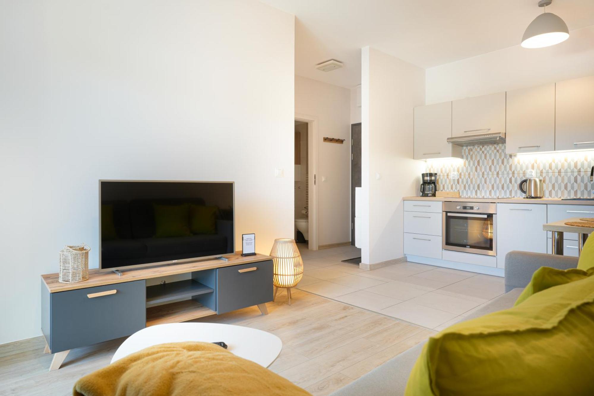 Z Salonem, Sypialnia, Tarasem, Parkingiem, Blisko Centrum Apartment *